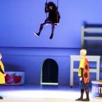 Foto Rakvere Teatri lavastusest "Lepatriinude jõulud", fotograaf Kalev Lilleorg