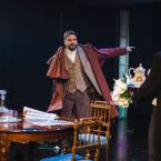 Foto Rakvere Teatri lavastusest "Rosmersholm", fotograaf Priit Loog