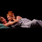 Foto Rakvere Teatri lavastusest "Lahkumine", fotograaf Kalev Lilleorg