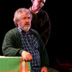 Foto Rakvere Teatri lavastusest "Lahkumine", fotograaf Kalev Lilleorg