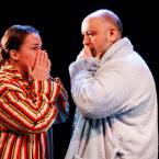Foto Rakvere Teatri lavastusest "Lasteaed", fotograaf Kalev Lilleorg