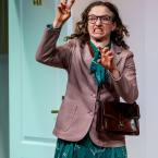 Foto Rakvere Teatri lavastusest "Kõik on jokk, proua minister", fotograaf Kalev Lilleorg