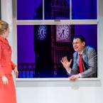 Foto Rakvere Teatri lavastusest "Kõik on jokk, proua minister", fotograaf Kalev Lilleorg