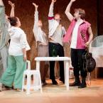 Foto Rakvere Teatri lavastusest "Lõputu suvi", fotograaf Joel Väli